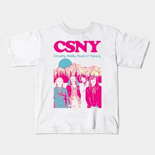 Crosby, Stills, Nash & Young Kids T-Shirt